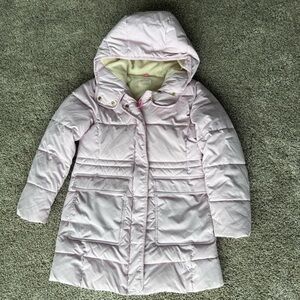 Crewcuts Girls’ Light Pink Classic Parka Jacket